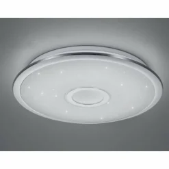 Luminaires Trio Éclairage Led|Plafonnier Trio OSAKA LED Chrome, 1 lumière, Télécommandes