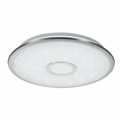 Luminaires Trio Éclairage Led|Plafonnier Trio OSAKA LED Chrome, 1 lumière, Télécommandes
