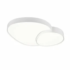 Luminaires Trio Éclairage Led|Plafonnier Trio RISE LED Blanc, 1 lumière, Télécommandes
