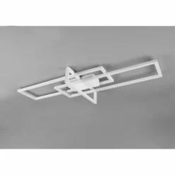 Luminaires Trio Éclairage Led|Plafonnier Trio Salinas LED Blanc, 1 lumière