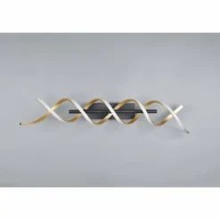 Luminaires Trio Éclairage Led|Plafonnier Trio Sequence LED Laiton, Noir, 1 lumière