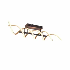 Luminaires Trio Éclairage Led|Plafonnier Trio Sequence LED Laiton, Noir, 1 lumière