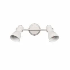 Luminaires Trio Spots Et Projecteurs|Plafonnier Trio Steam Ancien, Blanc, 2 lumières