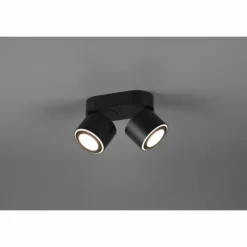 Luminaires Trio Éclairage Led|Plafonnier Trio Taurus LED Noir, 4 lumières