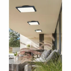 Plafonnier Trio TRAVE LED Anthracite, 1 lumière