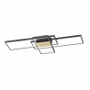 Luminaires Trio Éclairage Led|Plafonnier Trio Tucson LED Noir, 1 lumière