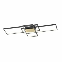 Luminaires Trio Éclairage Led|Plafonnier Trio Tucson LED Noir, 1 lumière