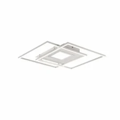 Luminaires Trio Éclairage Led|Plafonnier Trio Via LED Blanc, 1 lumière, Télécommandes