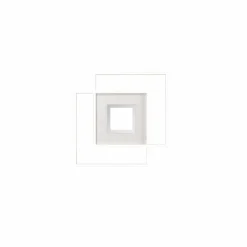 Luminaires Trio Éclairage Led|Plafonnier Trio Via LED Blanc, 1 lumière, Télécommandes