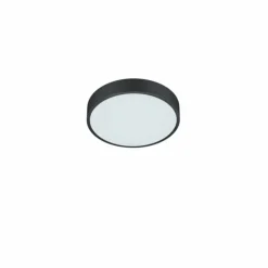 Luminaires Trio Éclairage Led|Plafonnier Trio Waco LED Noir, 1 lumière