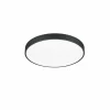 Luminaires Trio Éclairage Led|Plafonnier Trio Waco LED Noir, 1 lumière