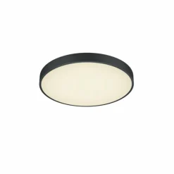 Luminaires Trio Éclairage Led|Plafonnier Trio Waco LED Noir, 1 lumière