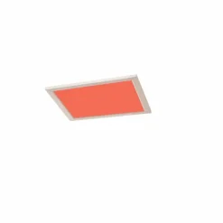 Plafonnier Trio WIZ GRIFFIN LED Nickel mat, 1 lumière, Télécommandes, Changeur de couleurs