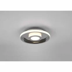 Luminaires Trio Éclairage Led|Plafonnier Trio-Leuchten Ascari LED Chrome, 1 lumière