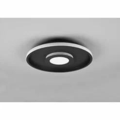Luminaires Trio Éclairage Led|Plafonnier Trio-Leuchten Ascari LED Noir, 1 lumière
