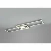 Luminaires Trio Éclairage Led|Plafonnier Trio-Leuchten Ganado LED Nickel mat, 2 lumières, Télécommandes, Changeur de couleurs