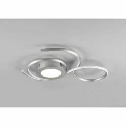 Luminaires Trio Éclairage Led|Plafonnier Trio-Leuchten Jive LED Nickel mat, 1 lumière, Télécommandes
