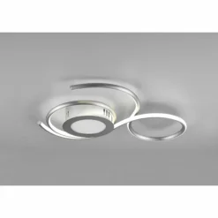 Luminaires Trio Éclairage Led|Plafonnier Trio-Leuchten Jive LED Nickel mat, 1 lumière, Télécommandes