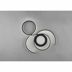Luminaires Trio Éclairage Led|Plafonnier Trio-Leuchten Jive LED Noir, 1 lumière, Télécommandes