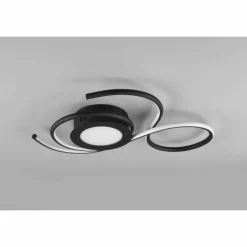 Luminaires Trio Éclairage Led|Plafonnier Trio-Leuchten Jive LED Noir, 1 lumière, Télécommandes