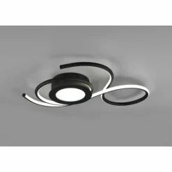 Luminaires Trio Éclairage Led|Plafonnier Trio-Leuchten Jive LED Noir, 1 lumière, Télécommandes