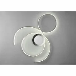 Luminaires Trio Éclairage Led|Plafonnier Trio-Leuchten Jive LED Nickel mat, 1 lumière