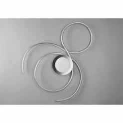 Luminaires Trio Éclairage Led|Plafonnier Trio-Leuchten Jive LED Nickel mat, 1 lumière