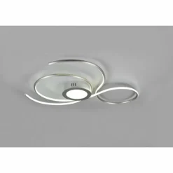 Luminaires Trio Éclairage Led|Plafonnier Trio-Leuchten Jive LED Nickel mat, 1 lumière
