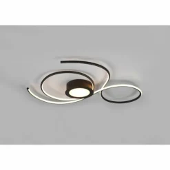 Luminaires Trio Éclairage Led|Plafonnier Trio-Leuchten Jive LED Noir, 1 lumière, Télécommandes