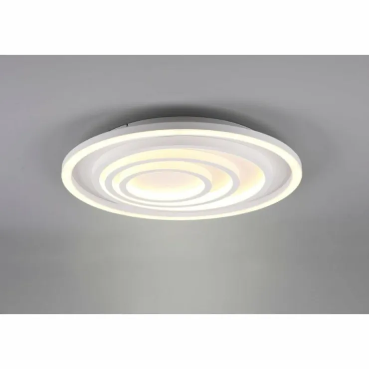 Luminaires Trio Éclairage Led|Plafonnier Trio-Leuchten Kagawa LED Blanc, 1 lumière, Télécommandes