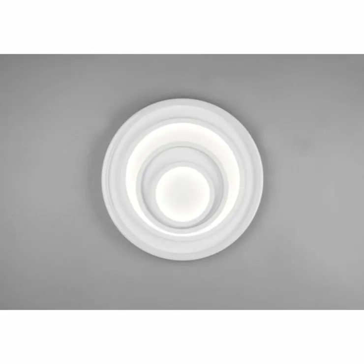 Luminaires Trio Éclairage Led|Plafonnier Trio-Leuchten Kagawa LED Blanc, 1 lumière, Télécommandes