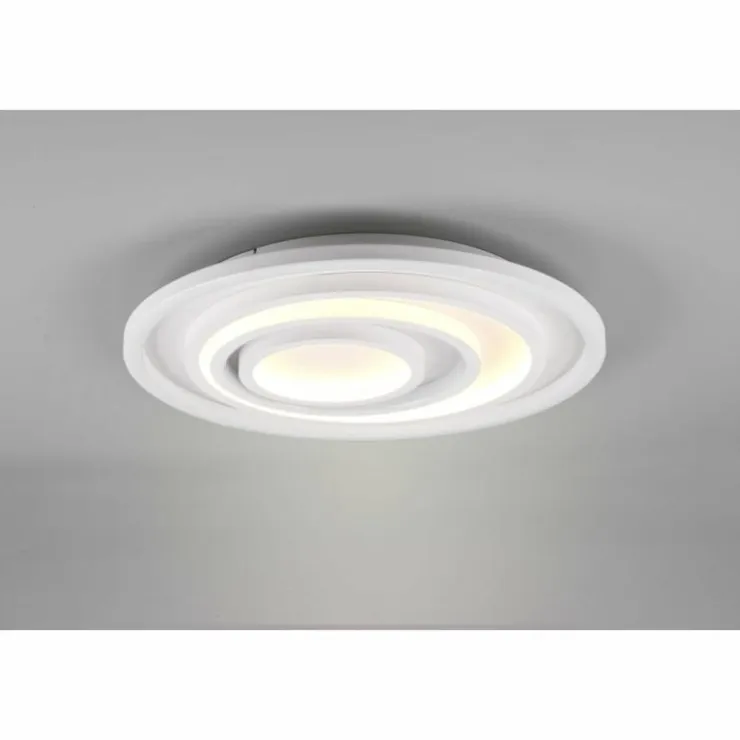 Luminaires Trio Éclairage Led|Plafonnier Trio-Leuchten Kagawa LED Blanc, 1 lumière, Télécommandes