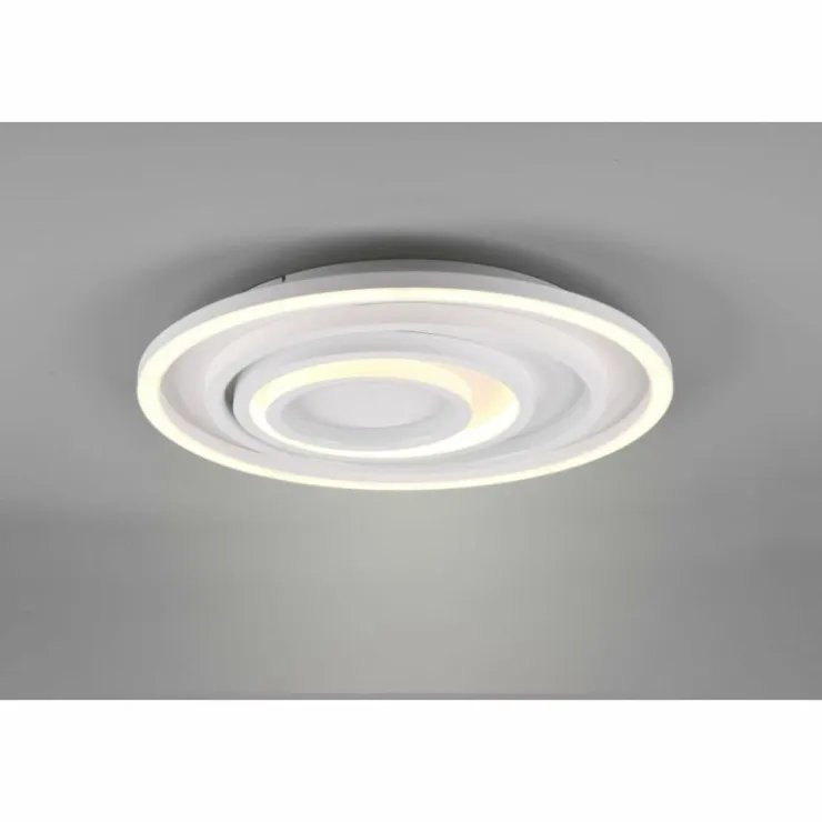 Luminaires Trio Éclairage Led|Plafonnier Trio-Leuchten Kagawa LED Blanc, 1 lumière, Télécommandes