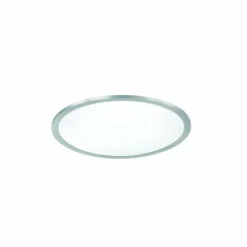 Luminaires Trio Éclairage Led|Plafonnier Trio-Leuchten Phoenix LED Nickel mat, 1 lumière