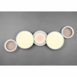 Luminaires Trio Éclairage Led|Plafonnier Trio-Leuchten Salsa LED Blanc, 1 lumière