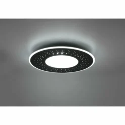 Luminaires Trio Éclairage Led|Plafonnier Trio-Leuchten Verus LED Noir, 1 lumière, Télécommandes