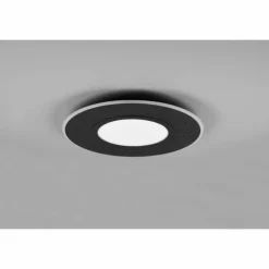 Luminaires Trio Éclairage Led|Plafonnier Trio-Leuchten Verus LED Noir, 1 lumière, Télécommandes