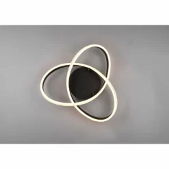 Luminaires Trio Éclairage Led|Plafonnier Trio-Leuchten Yara LED Noir, 1 lumière