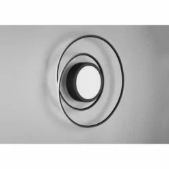 Luminaires Trio Éclairage Led|Plafonnier Trio-Leuchten Yava LED Noir, 1 lumière, Télécommandes