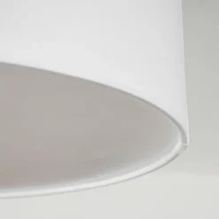 hofstein Plafonniers|Plafonnier Trisett Gris, Noir, Blanc, 4 lumières