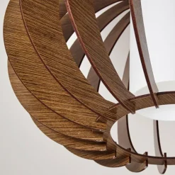 hofstein Plafonniers|Plafonnier Valkom Nickel mat, 1 lumière