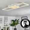 hofstein Éclairage Led|Plafonnier Vaseux LED Blanc, 1 lumière