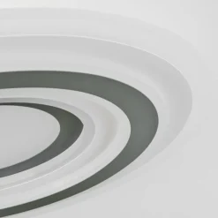 hofstein Éclairage Led|Plafonnier Wawo LED Blanc, 1 lumière, Télécommandes