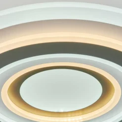 hofstein Éclairage Led|Plafonnier Wawo LED Blanc, 1 lumière, Télécommandes