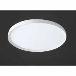 Luminaires Wofi Éclairage Led|Plafonnier Wofi Gala LED Blanc, 1 lumière, Télécommandes, Changeur de couleurs