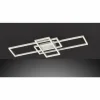 Luminaires Wofi Éclairage Led|Plafonnier Wofi MARY LED Aluminium brossé, 1 lumière