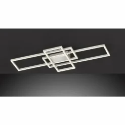 Luminaires Wofi Éclairage Led|Plafonnier Wofi MARY LED Aluminium brossé, 1 lumière