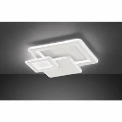 Luminaires Wofi Éclairage Led|Plafonnier Wofi MOLA LED Blanc, 1 lumière, Télécommandes