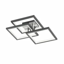 Luminaires Wofi Éclairage Led|Plafonnier Wofi-Leuchten MURIEL LED Gris, 1 lumière