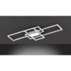 Luminaires Wofi Éclairage Led|Plafonnier Wofi-Leuchten ZENIT LED Nickel mat, 1 lumière